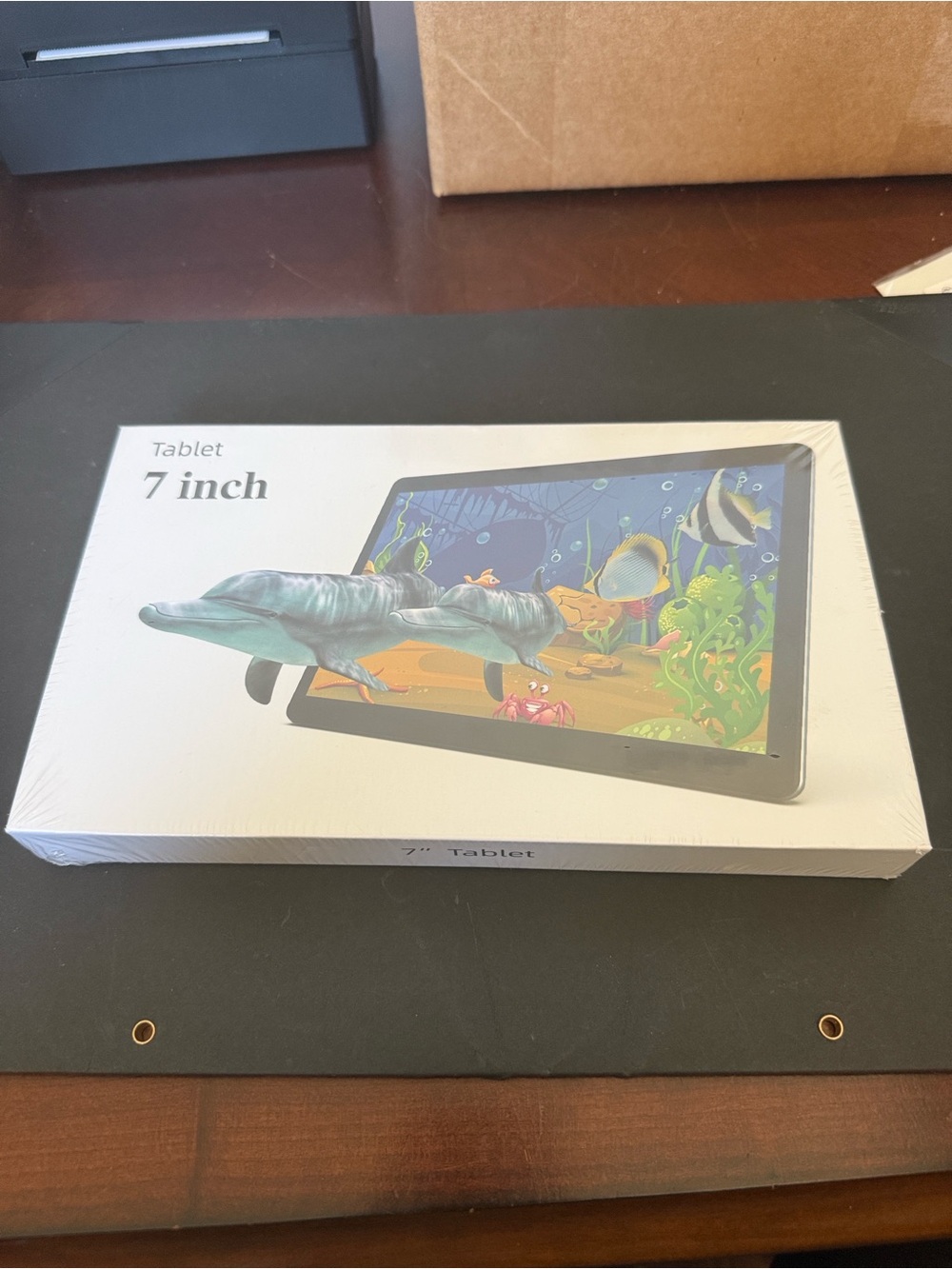 7-Inch Black Tablet - Compact Portable Touchscreen
